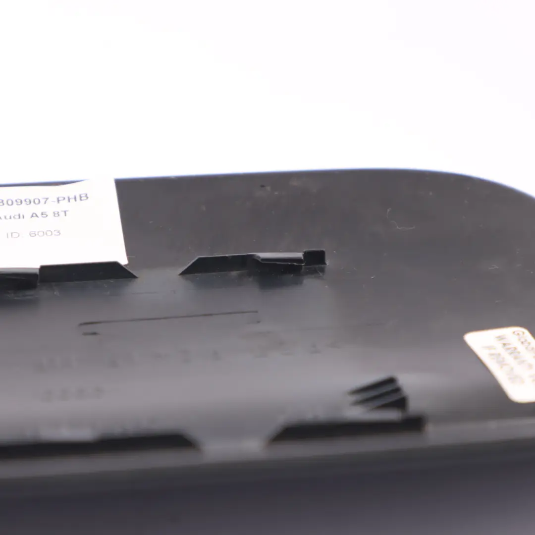 Audi A5 8T Fuel Filler Fill Flap Cover Cap Phantom Black - Z9Y 8T0809907 - SKU 8T0809907-PHB - Part number 8T0809907-PHB