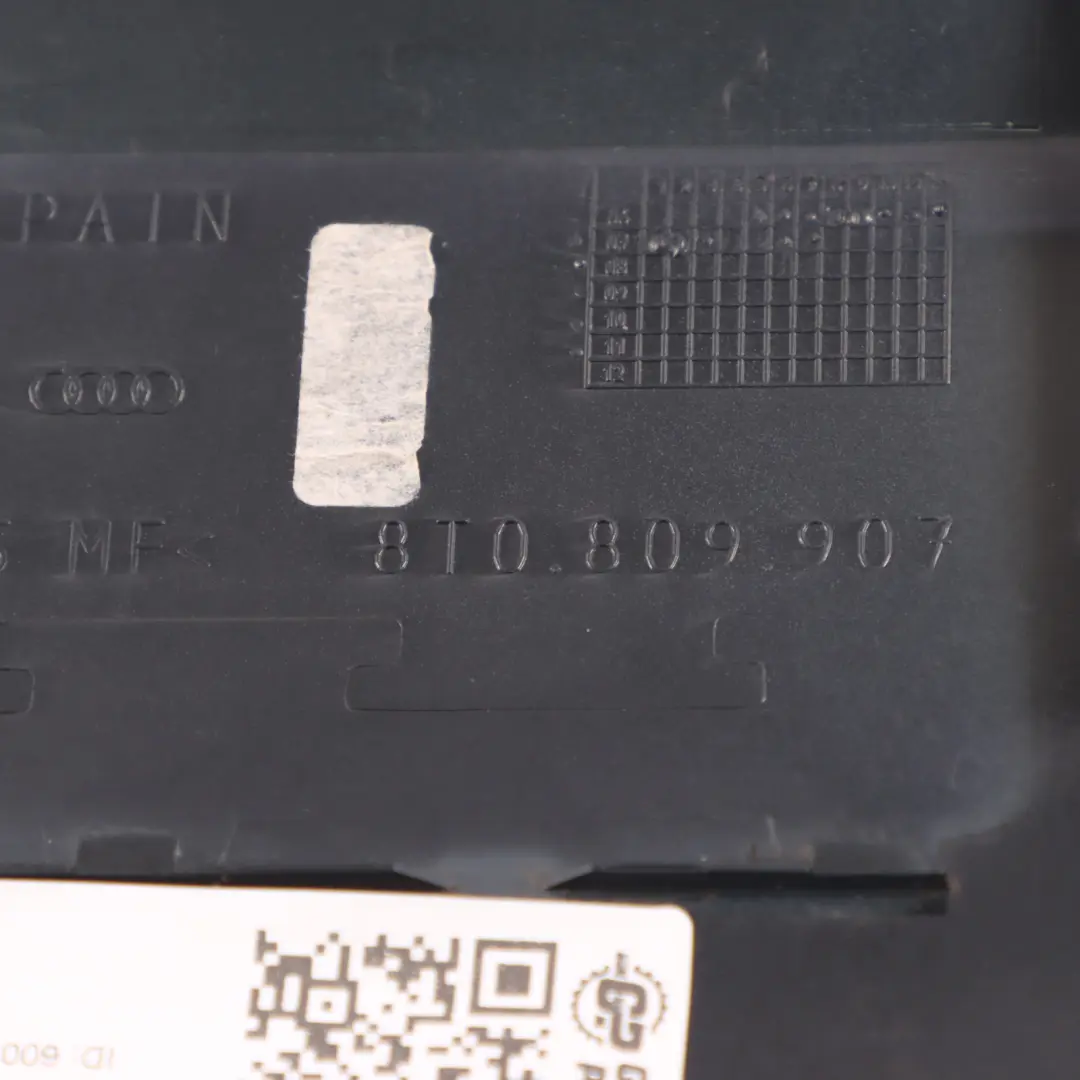 Audi A5 8T Kraft Stoffein Füllstutzen Klappen Abdeckung Phantom Schwarz - Z9Y - SKU 8T0809907-PHB - Teilenummer 8T0809907-PHB