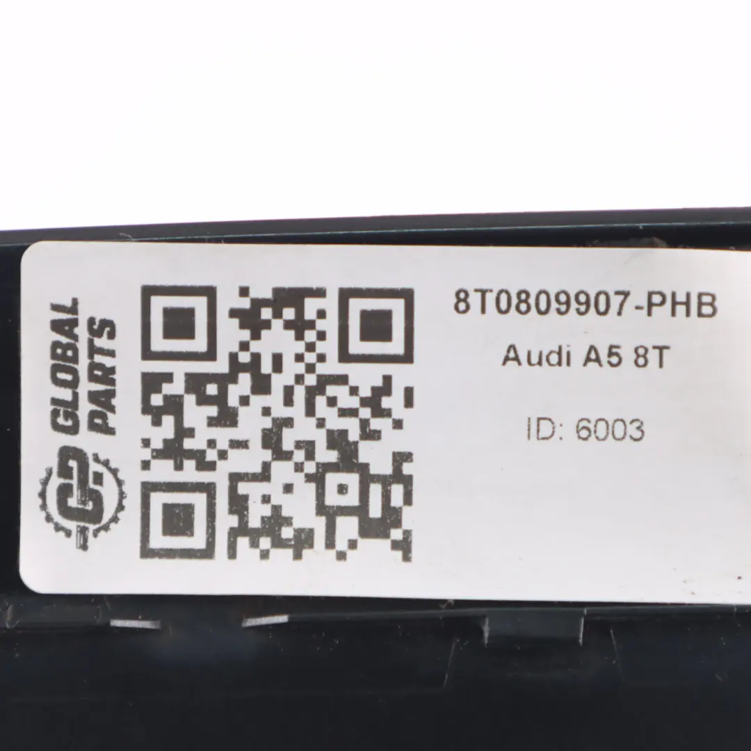 Audi A5 8T pokrywa klapki wlewu paliwa Phantom Black - Z9Y 8T0809907 - SKU 8T0809907-PHB - Numer Części 8T0809907-PHB