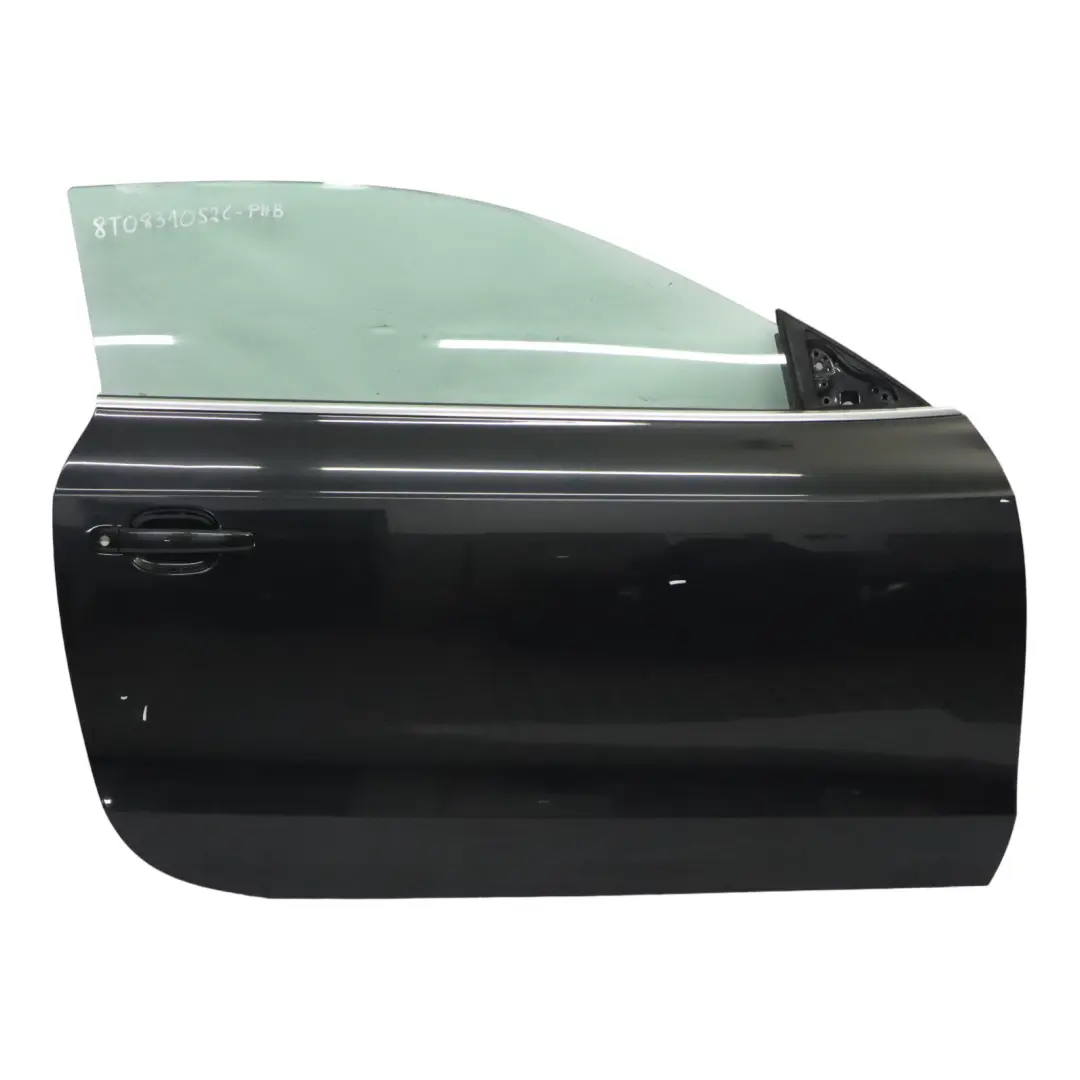 Audi A5 8T Coupe Door Front Right O/S Covering Panel Phantom Black - Z9Y - SKU 8T0831052C-PHB - Part number 8T0831052C
