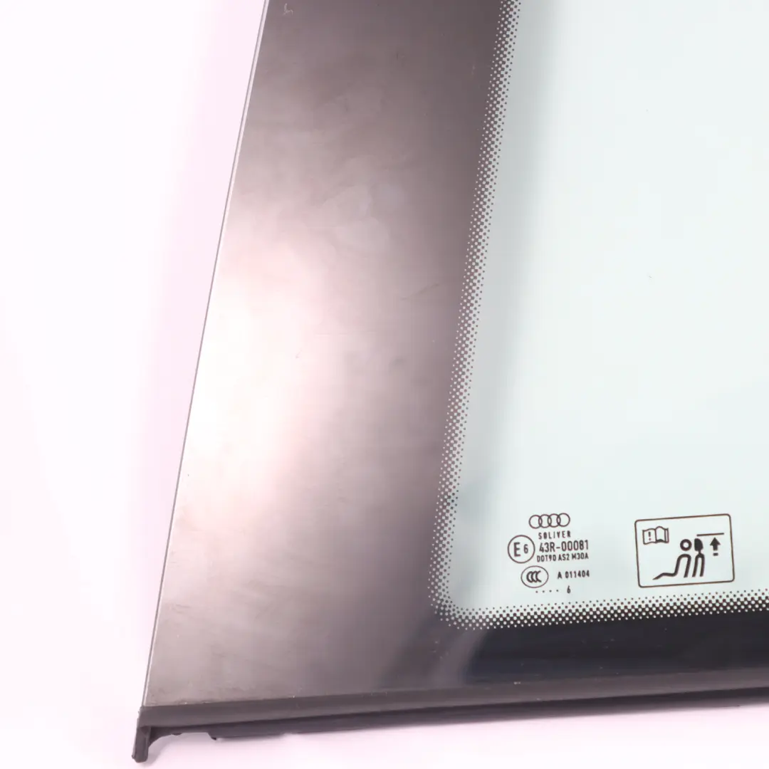 Cristal Ventana Lateral Trasera Izquierda AS2 para Audi A5 8T Coupe con número de pieza 8T0845299G Audi A5 8T Coupe Cristal Ventana Lateral Trasera Izquierda AS2 - SKU 8T0845299G - Número de pieza 8T0845299G