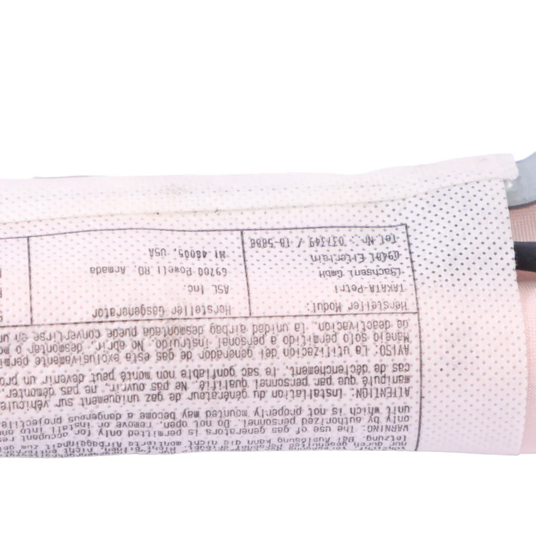 Audi A5 8T Modulo Aria Laterale Anteriore Destra Unità Sedile - SKU 8T0880242D - Numero di parte 8T0880242D