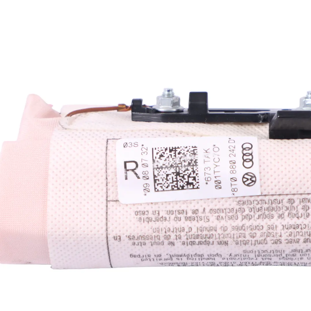 Audi A5 8T Side Air Module Front Right O/S Seat Air Unit - SKU 8T0880242D - Part number 8T0880242D