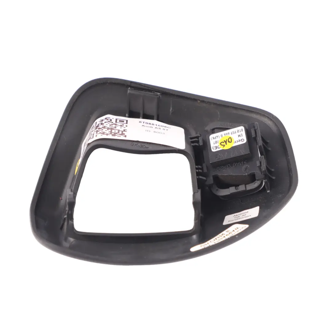Inner Seat Trim Panel Switch Cover Front Right O/S to Audi A5 8T with Part number 8T0881608C Audi A5 8T Inner Seat Trim Panel Switch Cover Front Right O/S - SKU 8T0881608C - Part number 8T0881608C