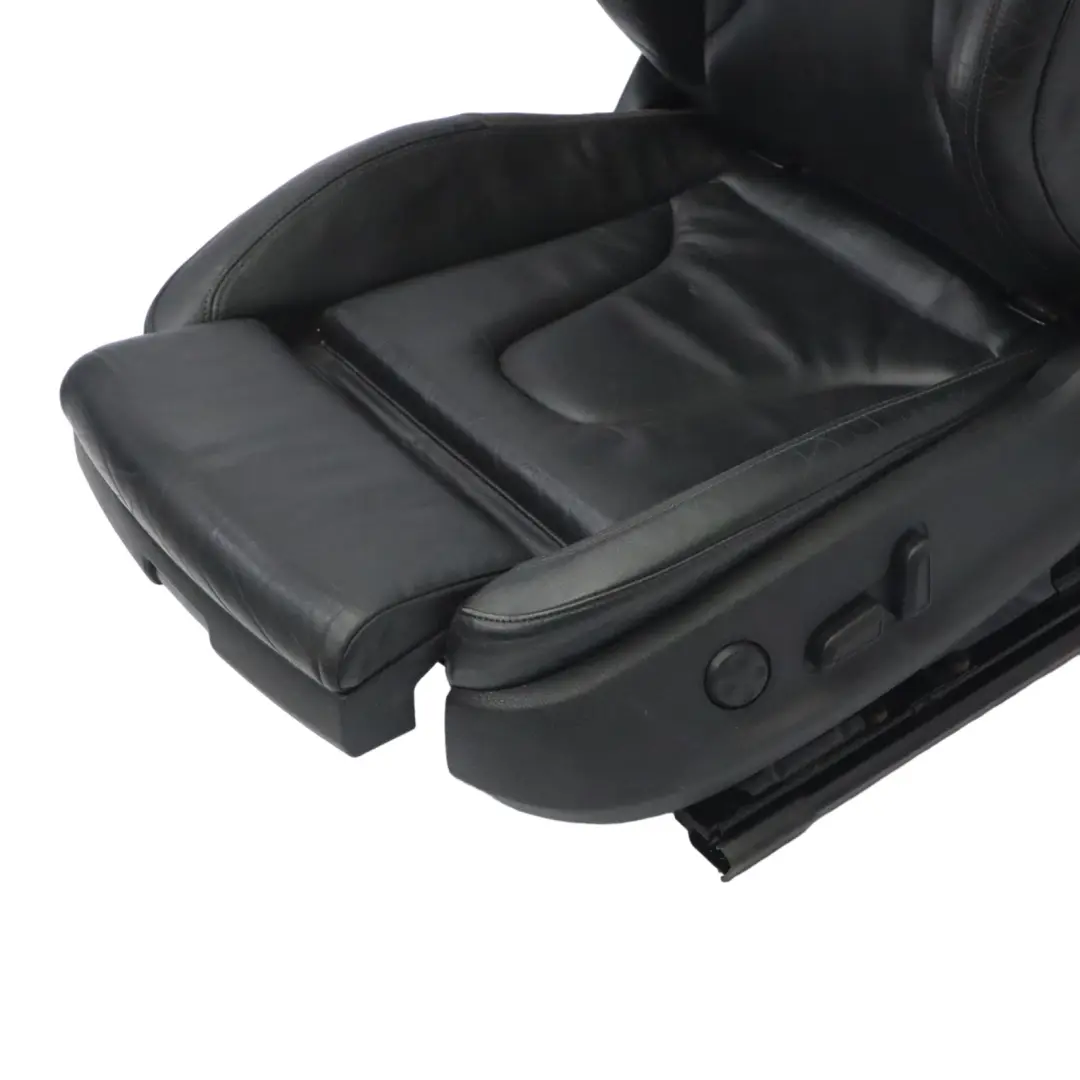 Audi A5 8T Coupe Fotel Sport Lewy Przód Skóra Soul Czarna - SKU 8T0881805H-1 - Numer Części 8T0881805H