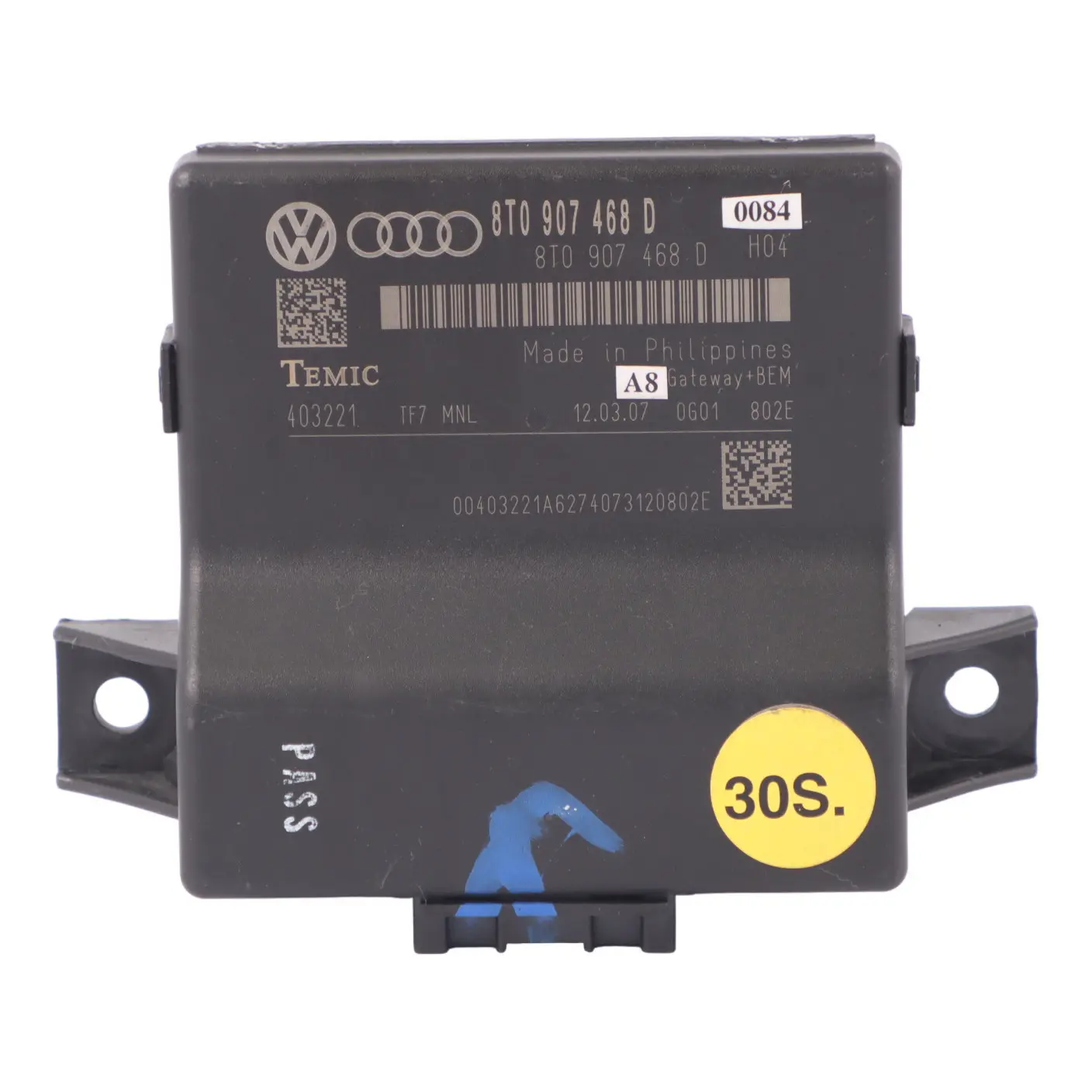 Audi A5 8T Zentrales Gateway Modul ECU Steuergerät Lear 8T0907468D