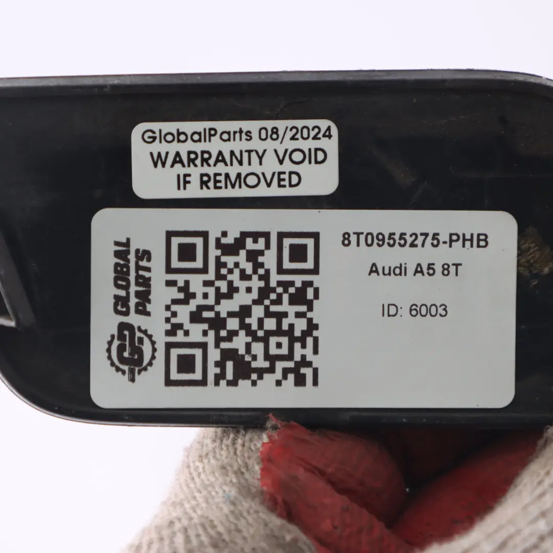 Audi A5 8T Tapa Lavafaros Izquierda Phantom Negro - Z9Y 8T0955275 - SKU 8T0955275-PHB - Número de pieza 8T0955275-PHB