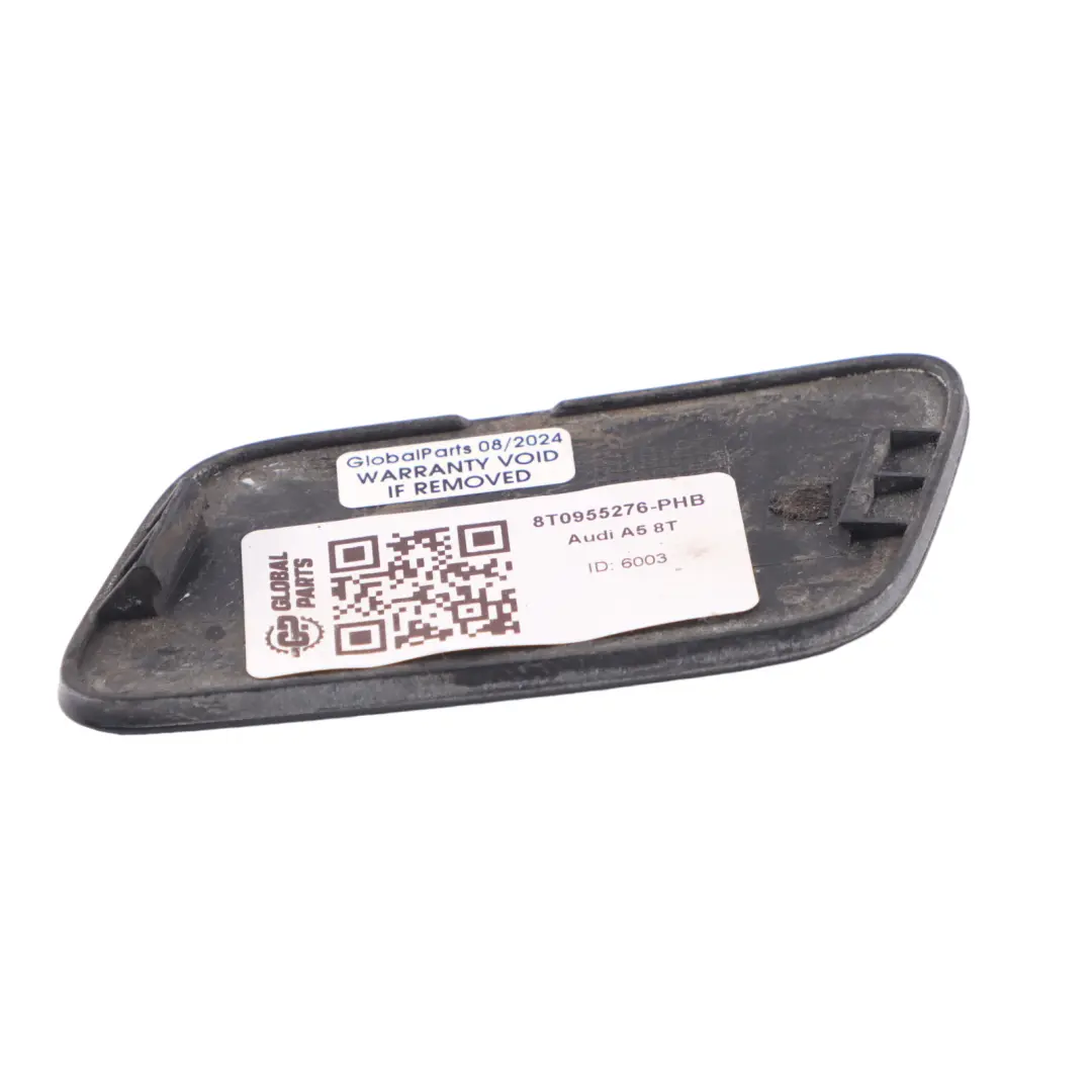 Audi A5 8T Osłona Zaślepka Spryskiwacza Prawy Przód Phantom Black LZ9Y - SKU 8T0955276-PHB - Numer Części 8T0955276