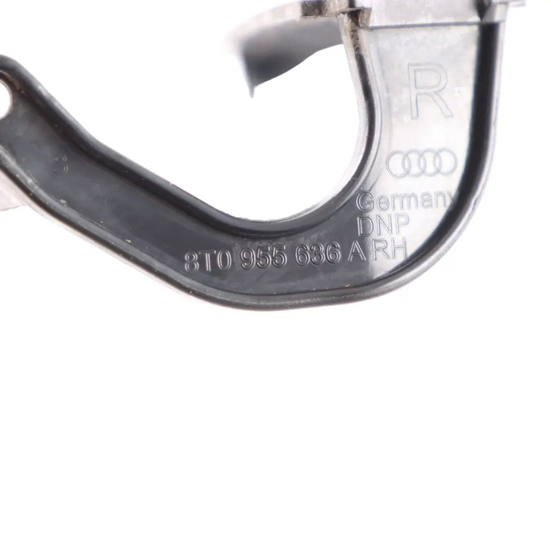 Headlight Washer Cover Mount Bracket Right O/S to Audi A5 8T with Part number 8T0955636A Audi A5 8T Headlight Washer Cover Mount Bracket Right O/S - SKU 8T0955636A - Part number 8T0955636A