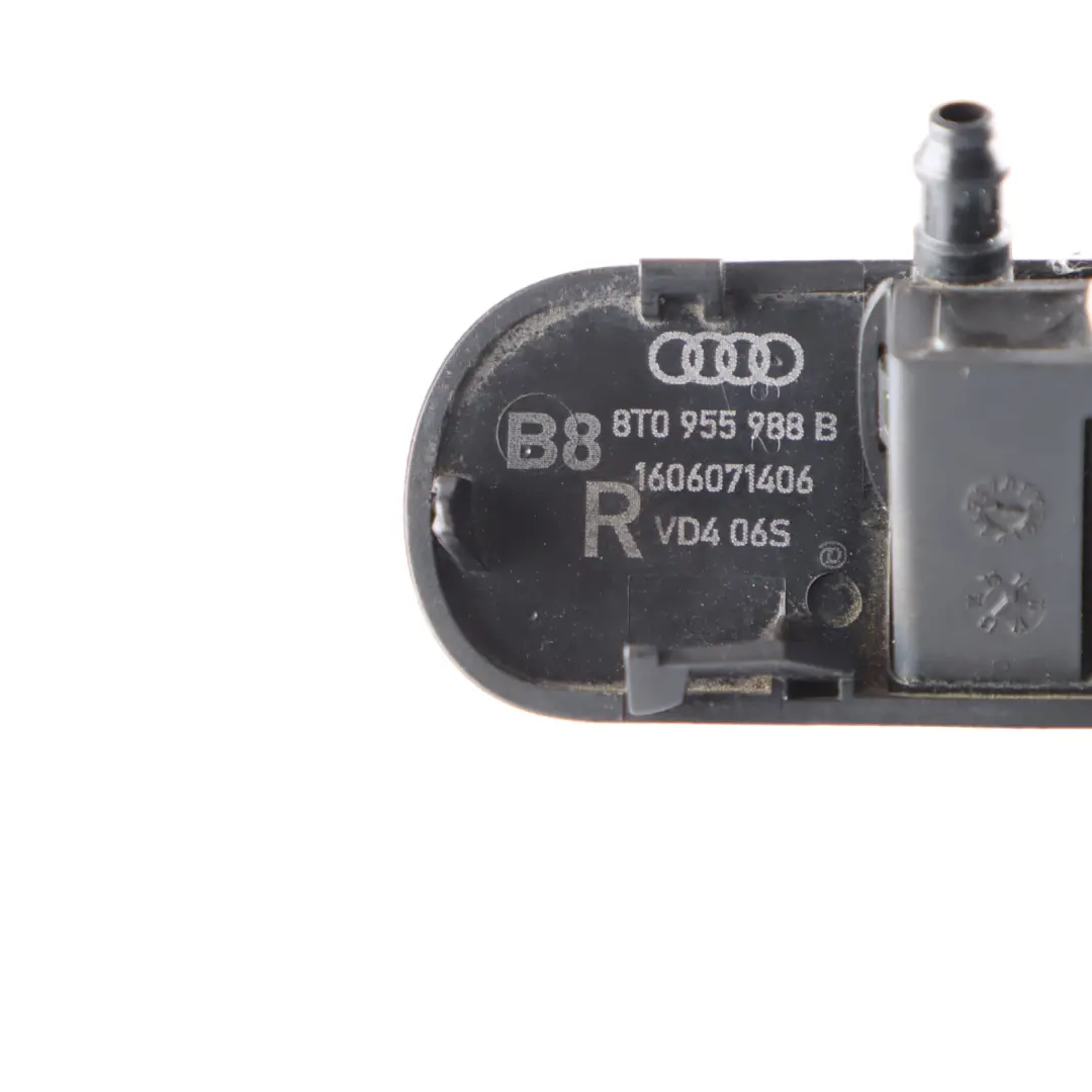 Audi A5 8T Windscreen Washer Jet Front Right O/S Heated Nozzle Spray - SKU 8T0955988B - Part number 8T0955988B
