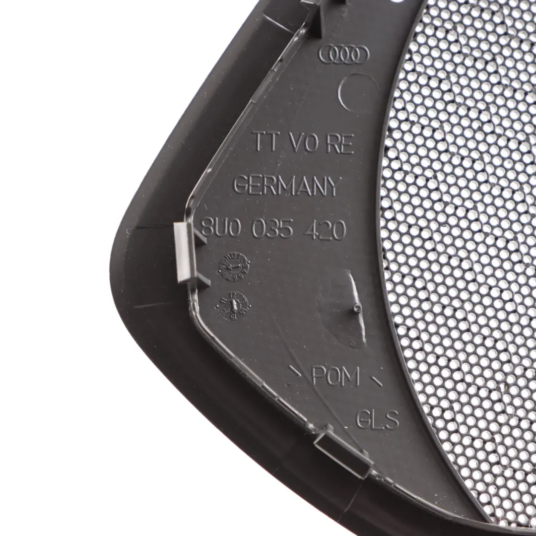 Speaker Cover Trim Door Card Front Right O/S Panel to Audi Q3 8U with Part number 8U0035420 Audi Q3 8U Speaker Cover Trim Door Card Front Right O/S Panel - SKU 8U0035420 - Part number 8U0035420