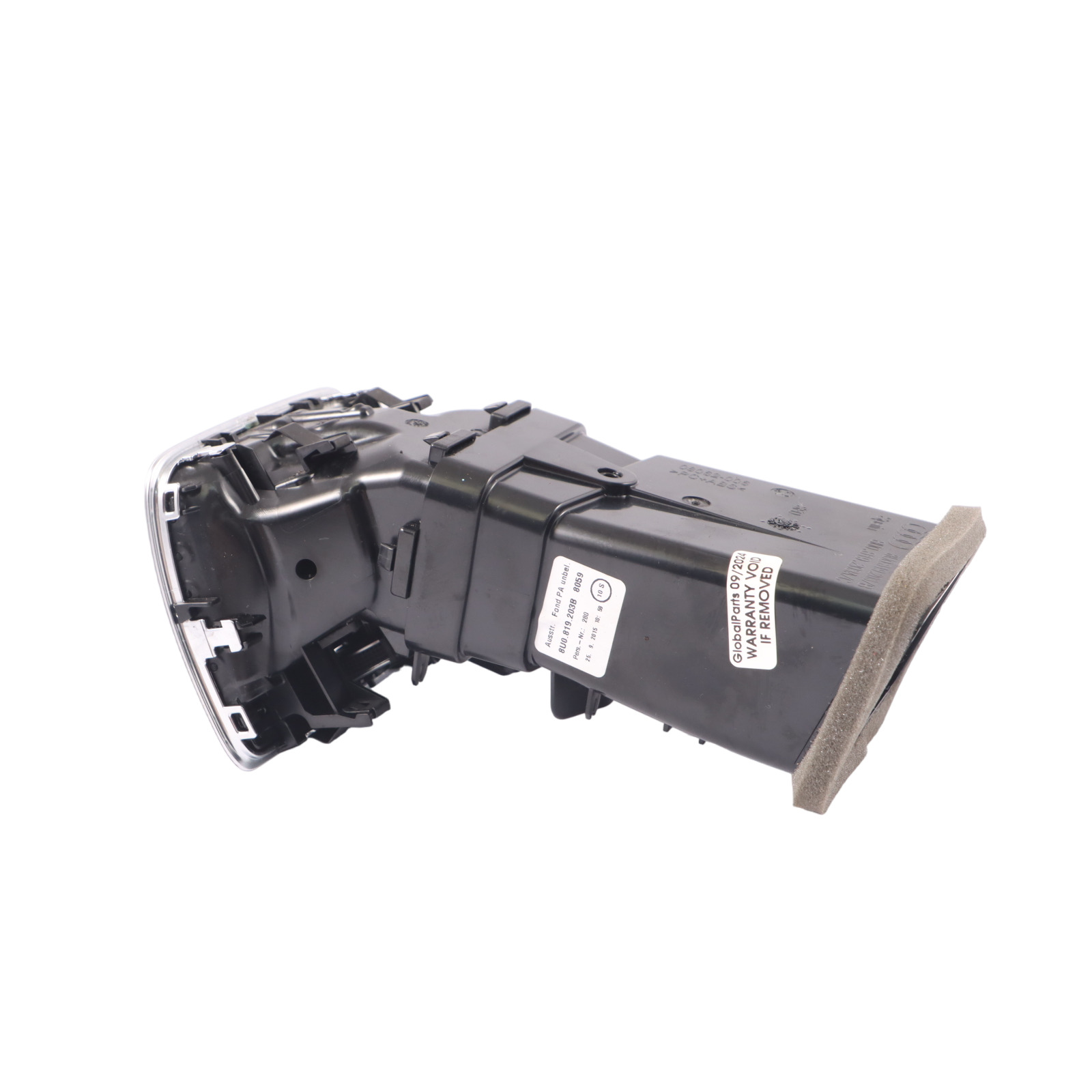 ZUK-Grille D'aération Centrale Pour Audi A4, B8, A5, 2009, 2010, 2011, 2012, 2013-2016, Carte Prada, Grille De Sortie D'air, Assemblage