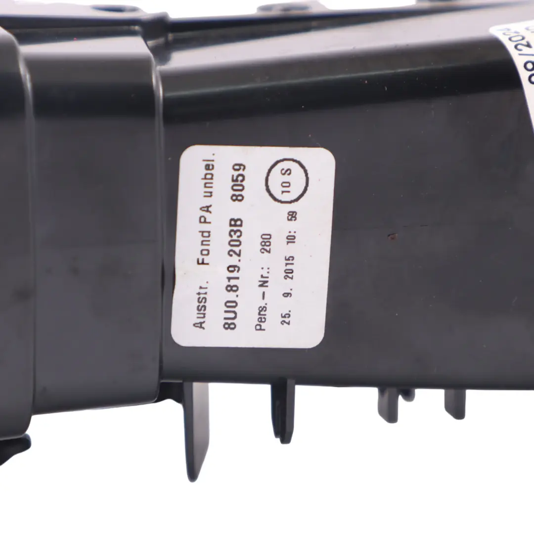 Audi Q3 8U Consola Central Rejilla Ventilación Aire Fresco Cubierta - SKU 8U0819203B - Número de pieza 8U0819203B
