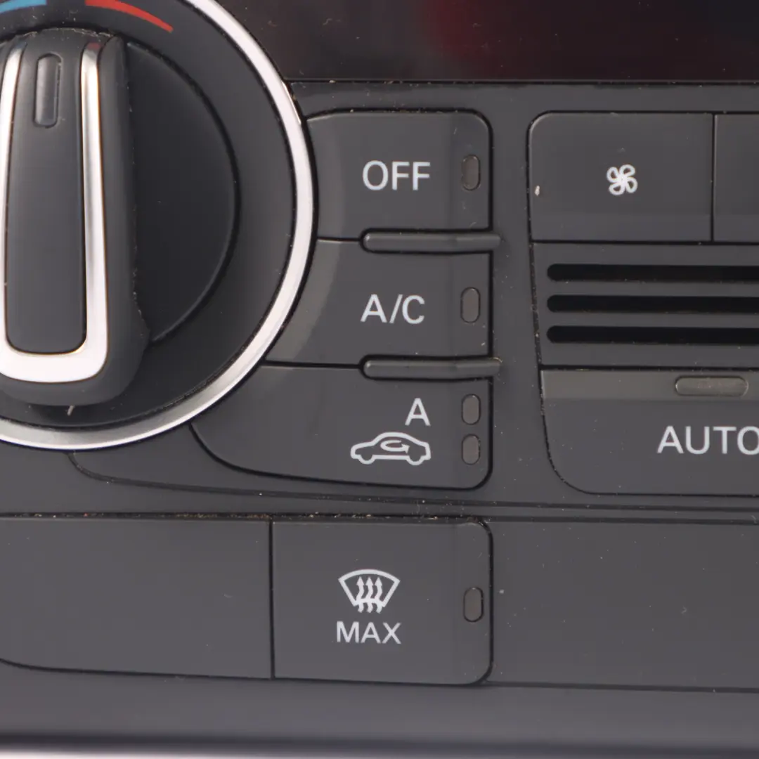 Audi Q3 8U A/C Air Con Heater Climate Control Switch Panel - SKU 8U0820043F - Part number 8U0820043F