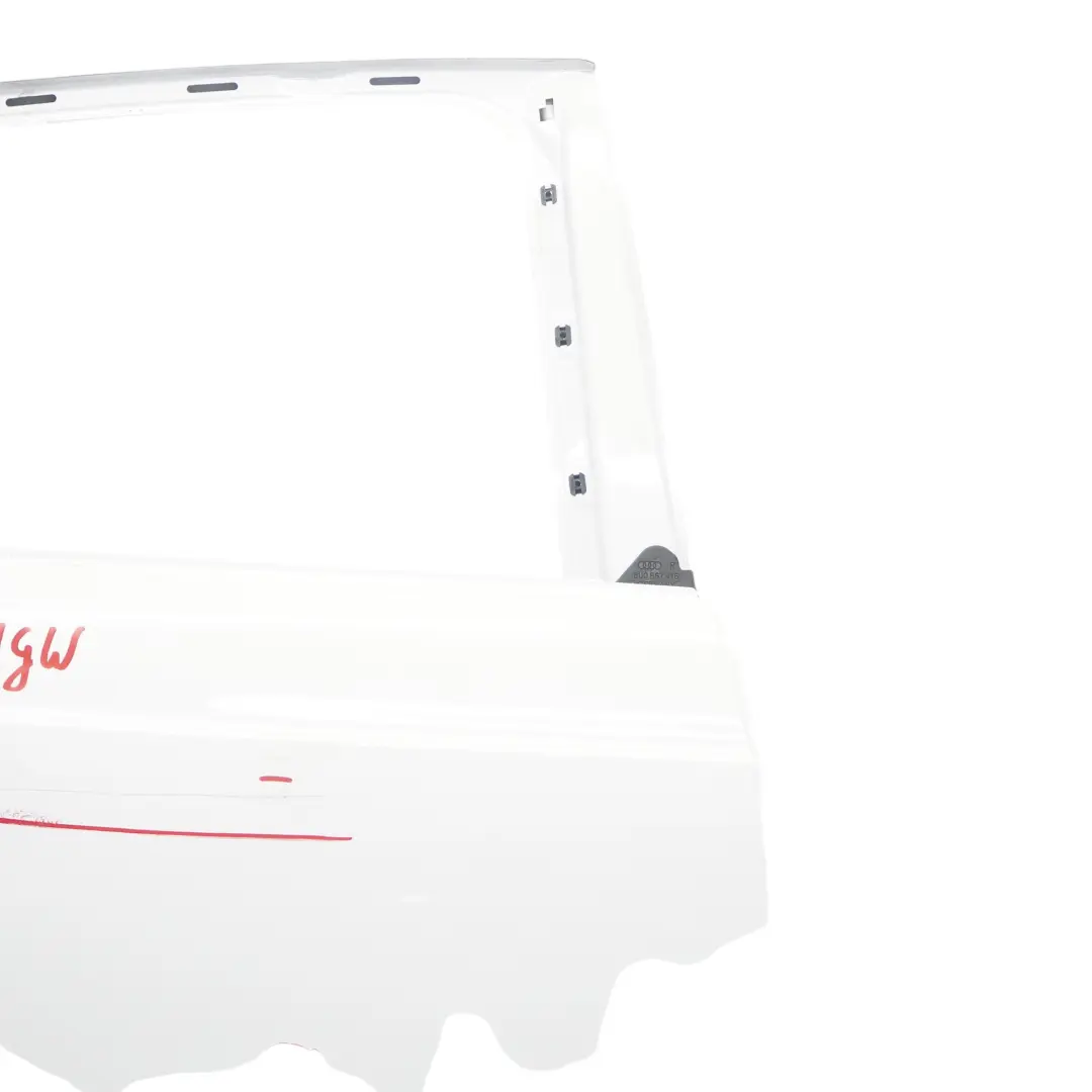 Audi Q3 8U Door Rear Right O/S Glacier White Pearl Metallic - S9R - SKU 8U0833052B-MGW - Part number 8U0833052B
