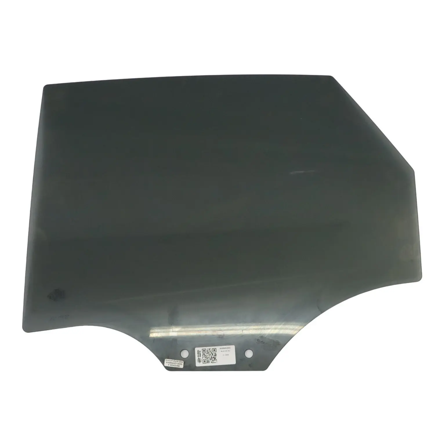 Audi Q3 8U Quarter Window vetro laterale posteriore sinistra AS3 nero 8U0845205C