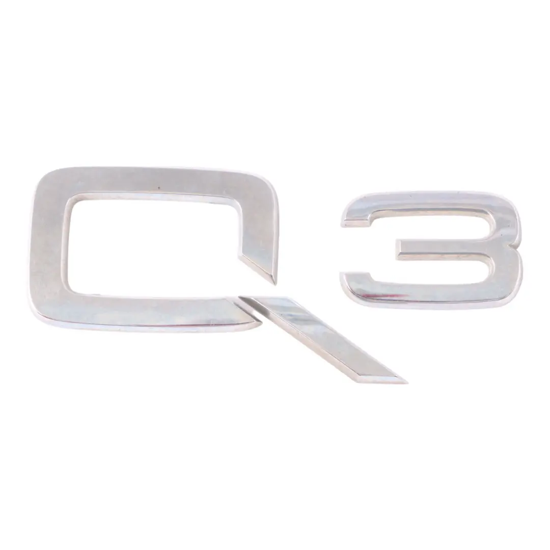 Bootlid Tailgate Lettering Badge Emblem to Audi Q3 U8 Rear Hatch with Part number 8U0853741 Audi Q3 U8 Rear Hatch Bootlid Tailgate Lettering Badge Emblem - SKU 8U0853741 - Part number 8U0853741