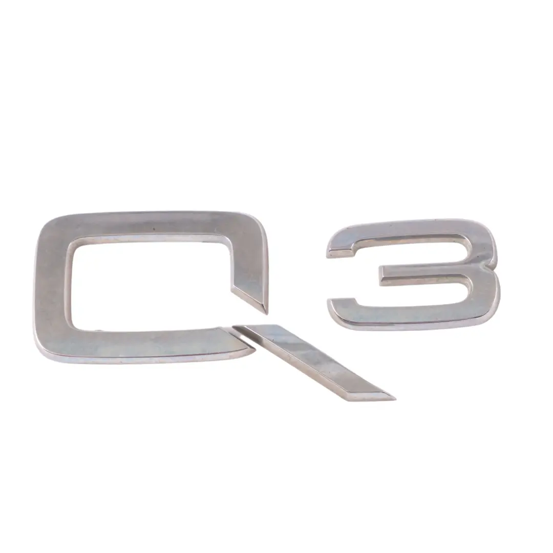 Audi Q3 U8 Portellone posteriore Lettering Badge Emblema - SKU 8U0853741 - Numero di parte 8U0853741
