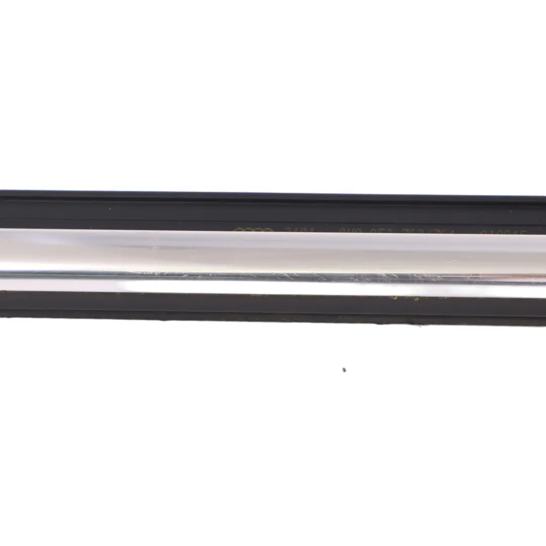 Audi Q3 8U Door Window Weatherstrip Trim Chrome Rear Right O/S - SKU 8U0853764 - Part number 8U0853764