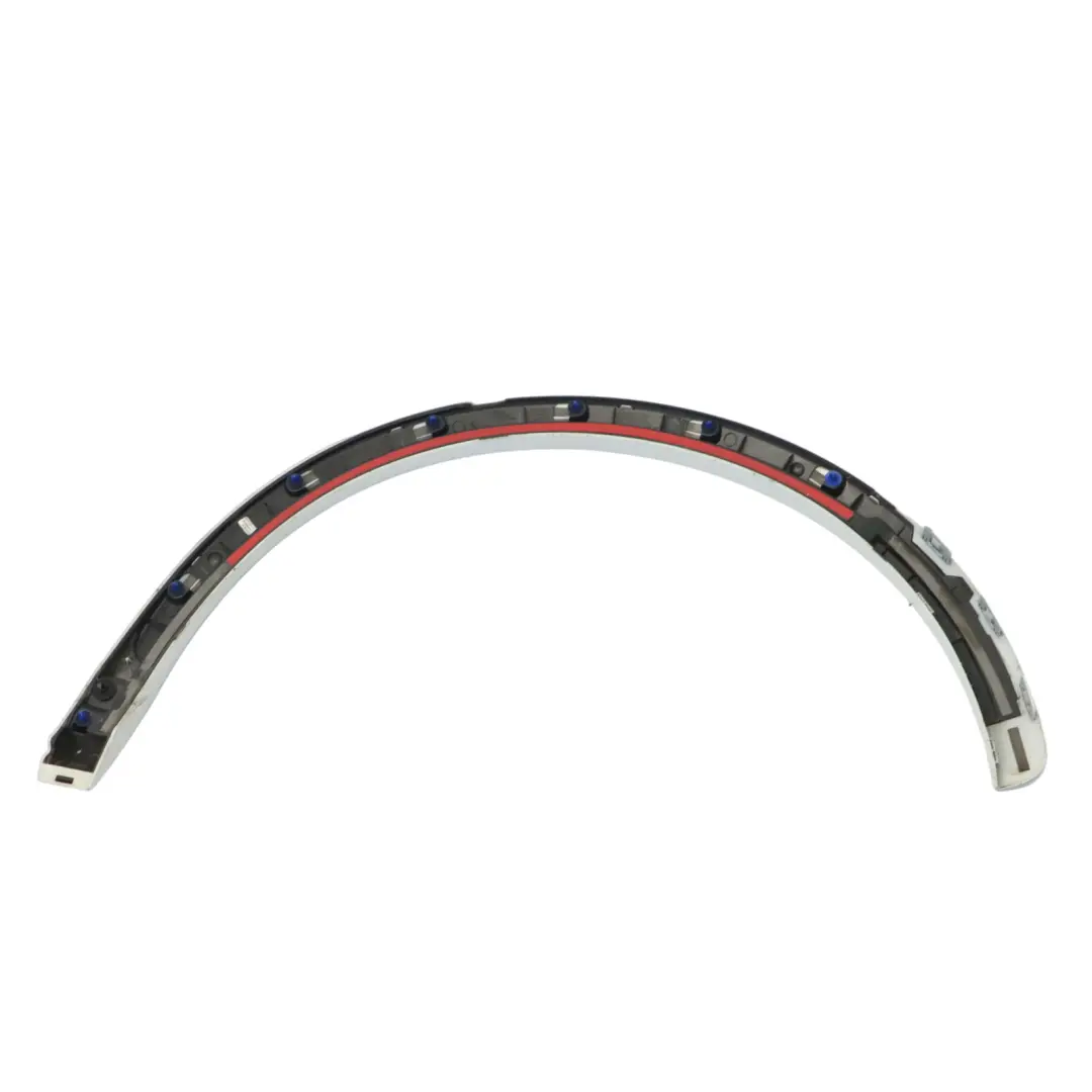 Audi Q3 8U Copricerchio posteriore destro Striscia modanatura Glacier White S9R - SKU 8U0853818C-MGW - Numero di parte 8U0853818C