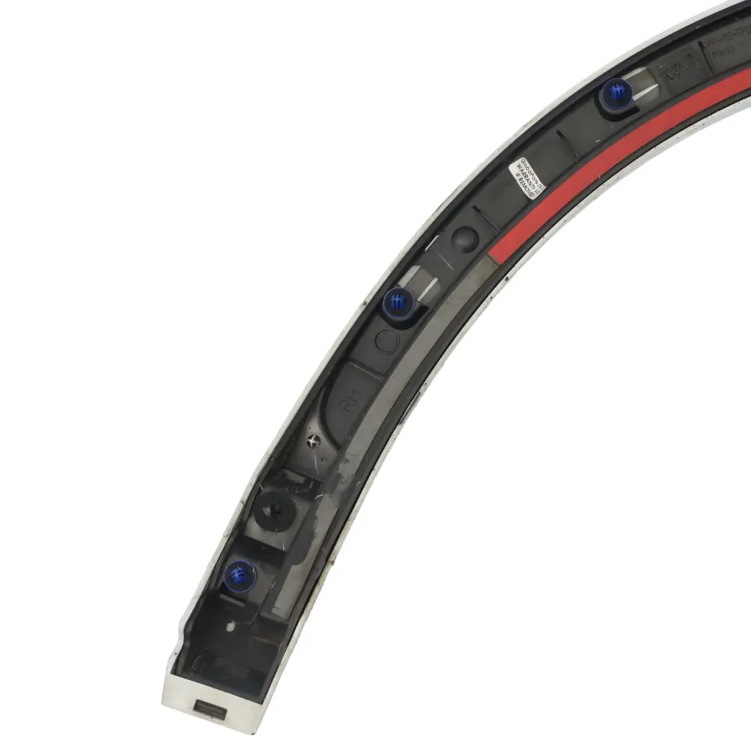 Audi Q3 8U Wheel Arch Cover Rear Right O/S Trim Moulding Strip Glacier White S9R - SKU 8U0853818C-MGW - Part number 8U0853818C