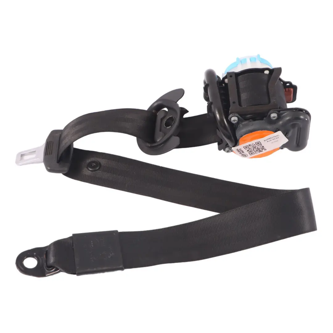 Audi Q3 8U Front Upper Seat Belt Left N/S Pretensioner - SKU 8U0857705C - Part number 8U0857705C