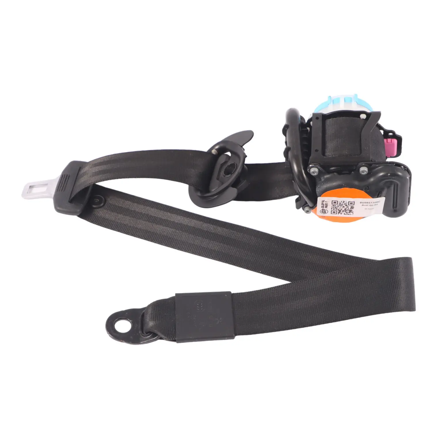 Audi Q3 8U Pretensor cinturón seguridad delantero superior derecho 8U0857706C