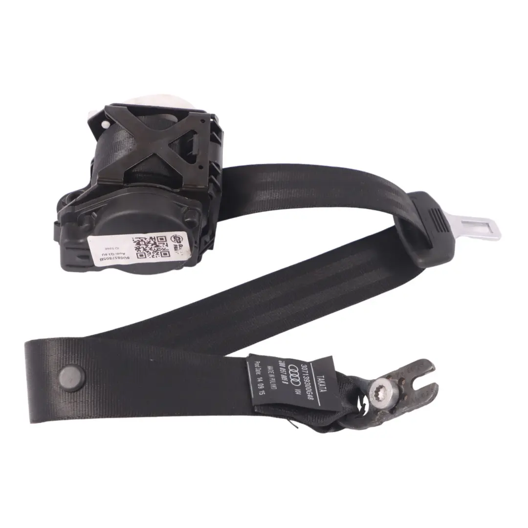 Audi Q3 8U Hinteren Oberen Sicherheitsgurt Links Rechts - SKU 8U0857805B - Teilenummer 8U0857805B