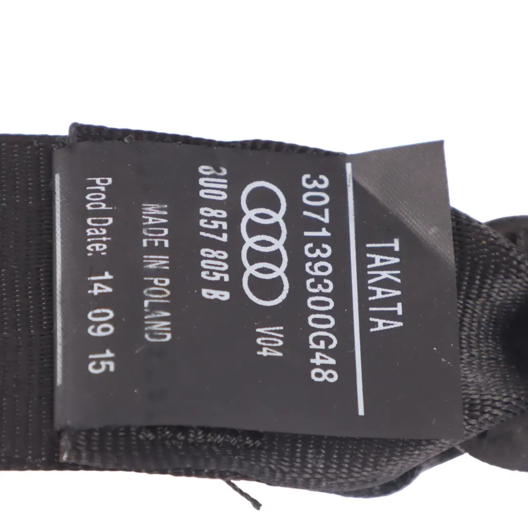 Audi Q3 8U Cintura sicurezza posteriore superiore sinistra destra - SKU 8U0857805B - Numero di parte 8U0857805B
