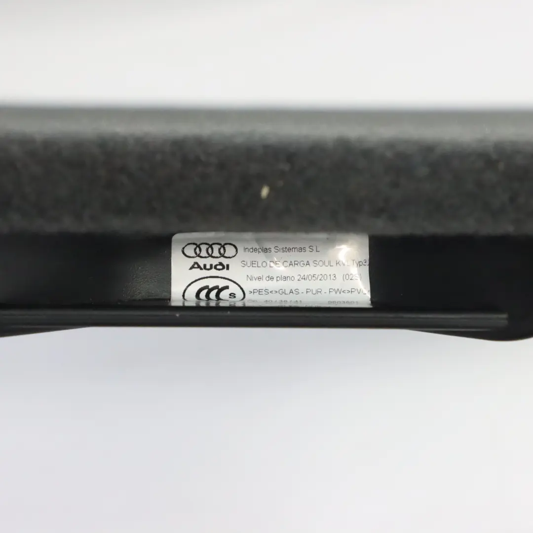 Rivestimento Pavimento Bagagliaio Posteriore Tappeto per Audi Q3 8U con numero di parte 8U0861529A Audi Q3 8U Rivestimento Pavimento Bagagliaio Posteriore Tappeto - SKU 8U0861529A - Numero di parte 8U0861529A