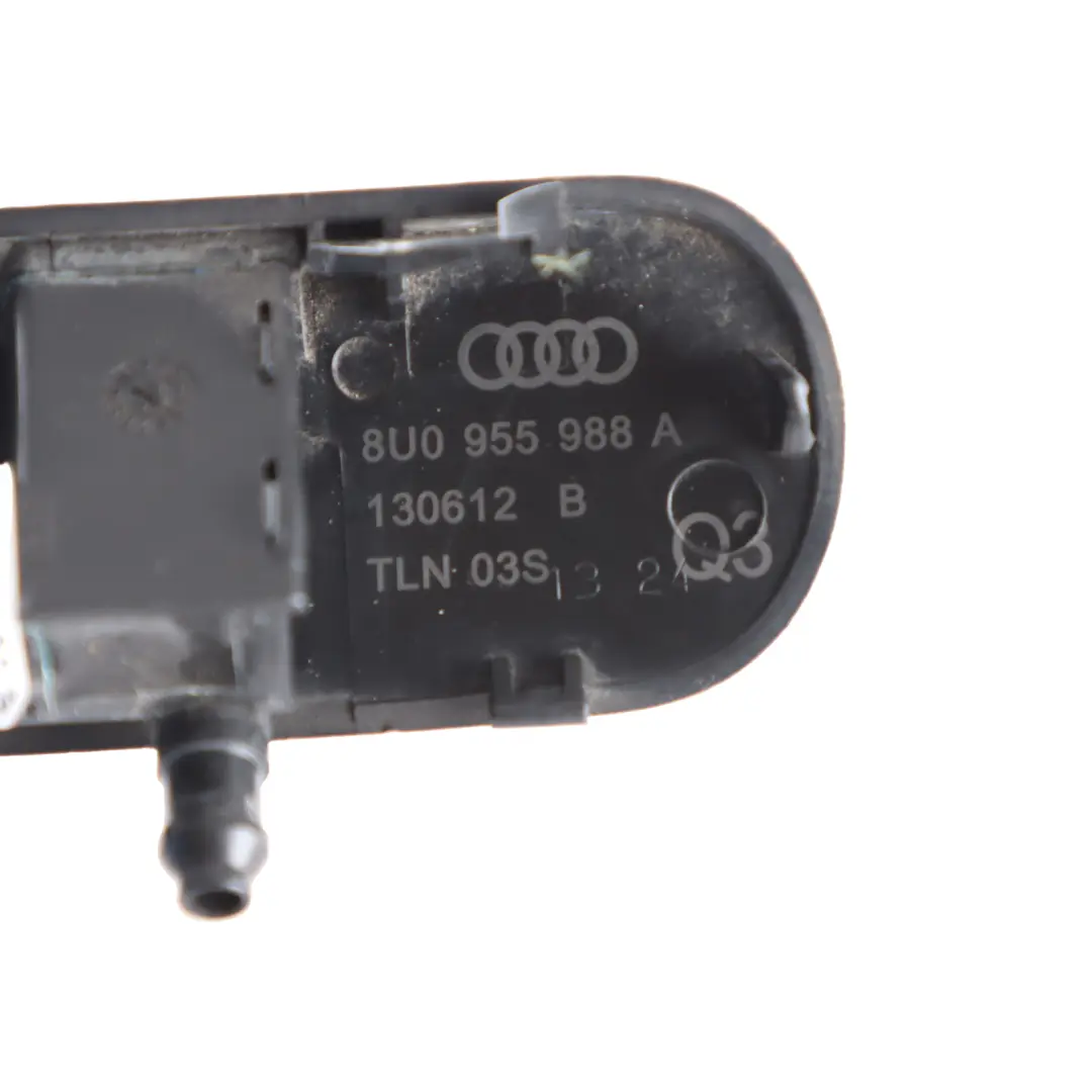 Windscreen Washer Jet Nozzle Front Right O/S to Audi Q3 8U with Part number 8U0955988A Audi Q3 8U Windscreen Washer Jet Nozzle Front Right O/S - SKU 8U0955988A - Part number 8U0955988A