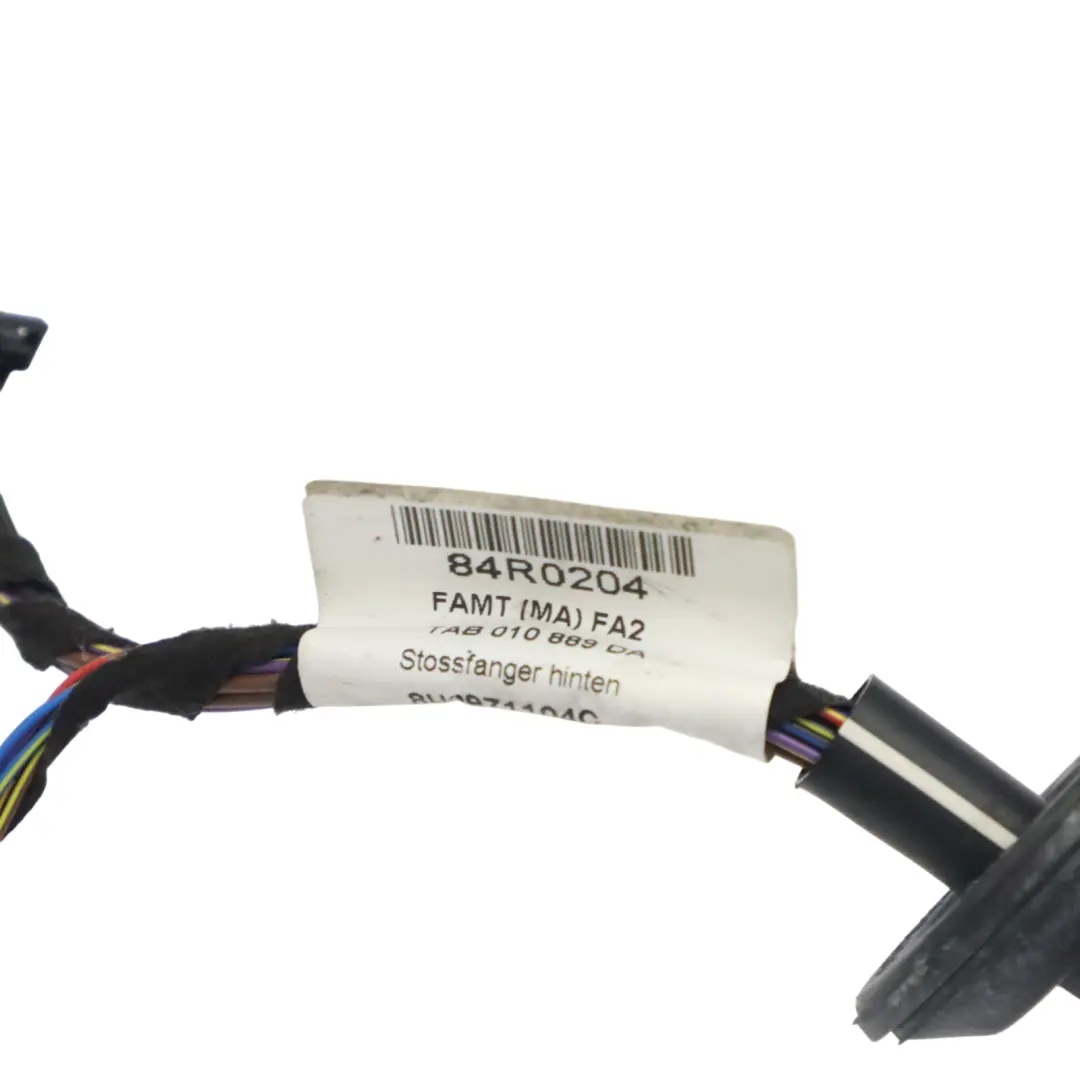 Audi Q3 8U Parachoques trasero PDC Sensor de aparcamiento Cableado - SKU 8U0971104C - Número de pieza 8U0971104C