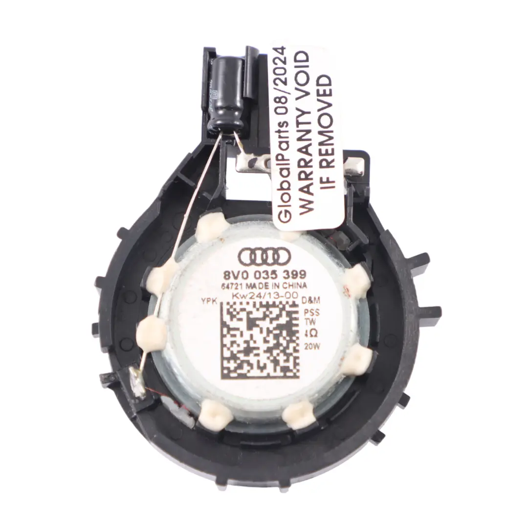 Altoparlante Porta Anteriore Sinistra Destra Tweeter D per Audi A3 8V con numero di parte 8V0035399 Audi A3 8V Altoparlante Porta Anteriore Sinistra Destra Tweeter D - SKU 8V0035399 - Numero di parte 8V0035399