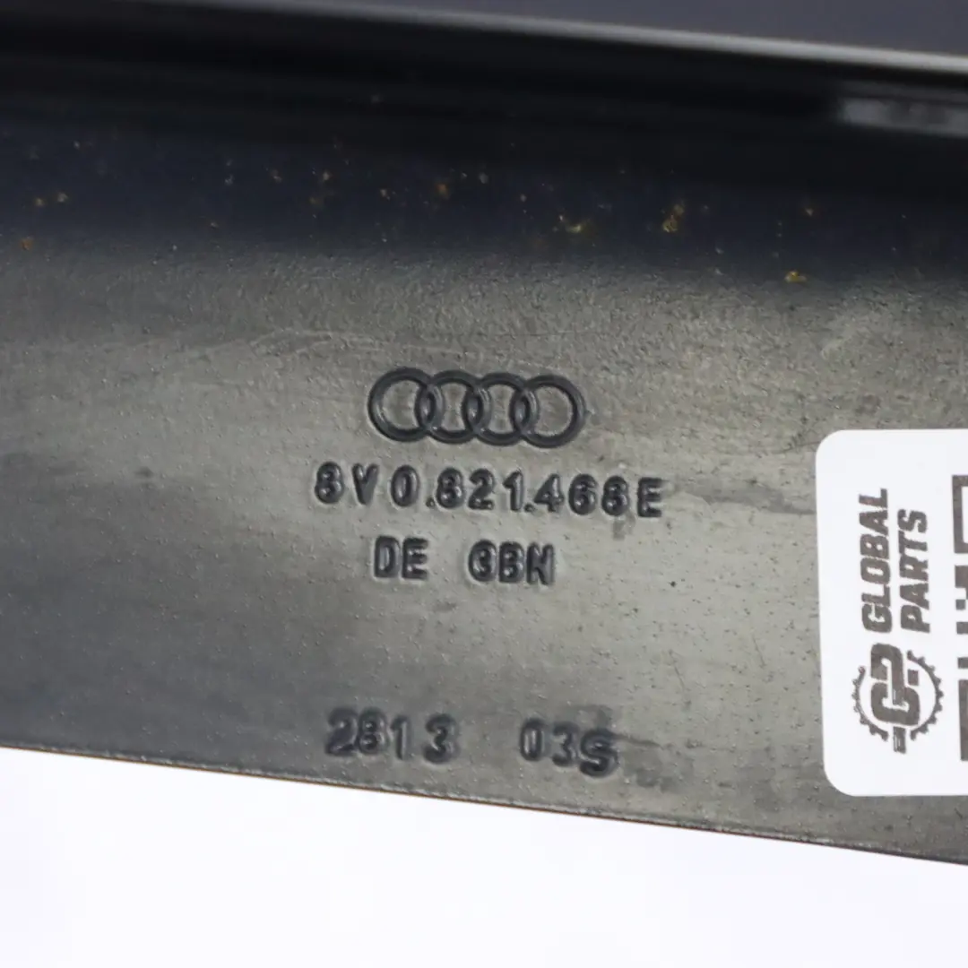  Seitenteil Audi A3 8V Vorne Rechts Kotflügel Phantom Black Schwarz - Z9Y - SKU 8V0821106G-PHB - Teilenummer 8V0821106G
