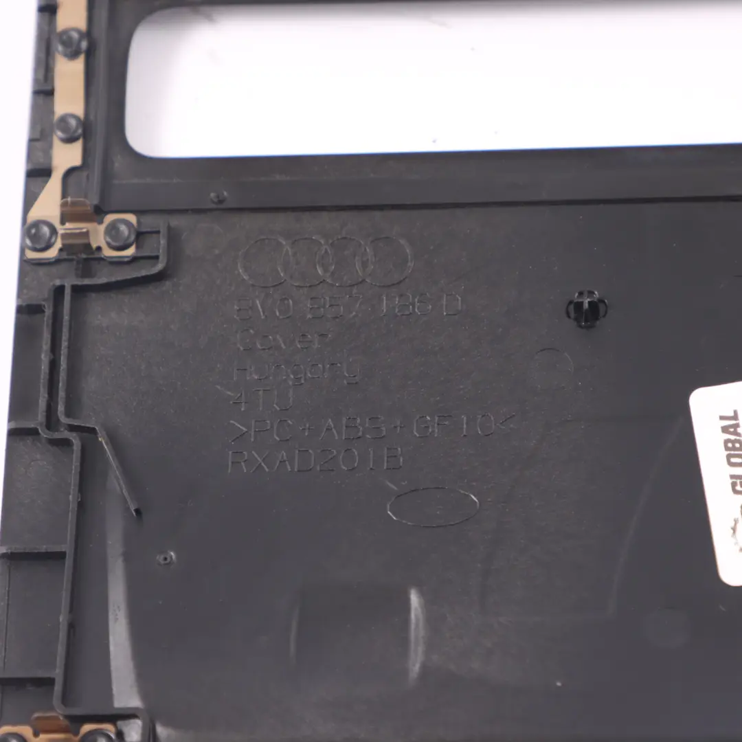 Dashboard Mounting Trim Front Display Panel to Audi A3 8V with Part number 8V0857186D Audi A3 8V Dashboard Mounting Trim Front Display Panel - SKU 8V0857186D - Part number 8V0857186D