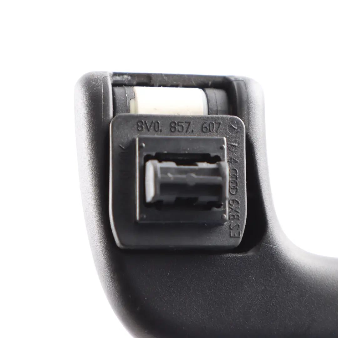 Dachhaltegriff Dachhimmel Vorne Links Rechts Schwarz für Audi A3 8V mit Teilenummer 8V0857607 Audi A3 8V Dachhaltegriff Dachhimmel Vorne Links Rechts Schwarz - SKU 8V0857607 - Teilenummer 8V0857607