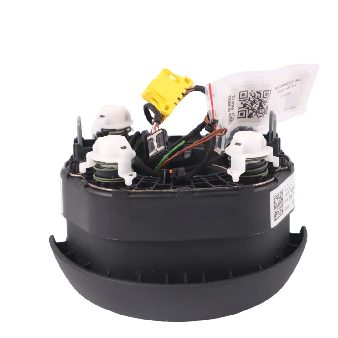 Audi Q3 8U S Line Driver's Steering Wheel Air Module Unit - SKU 8V0880201AC - Part number 8V0880201AC