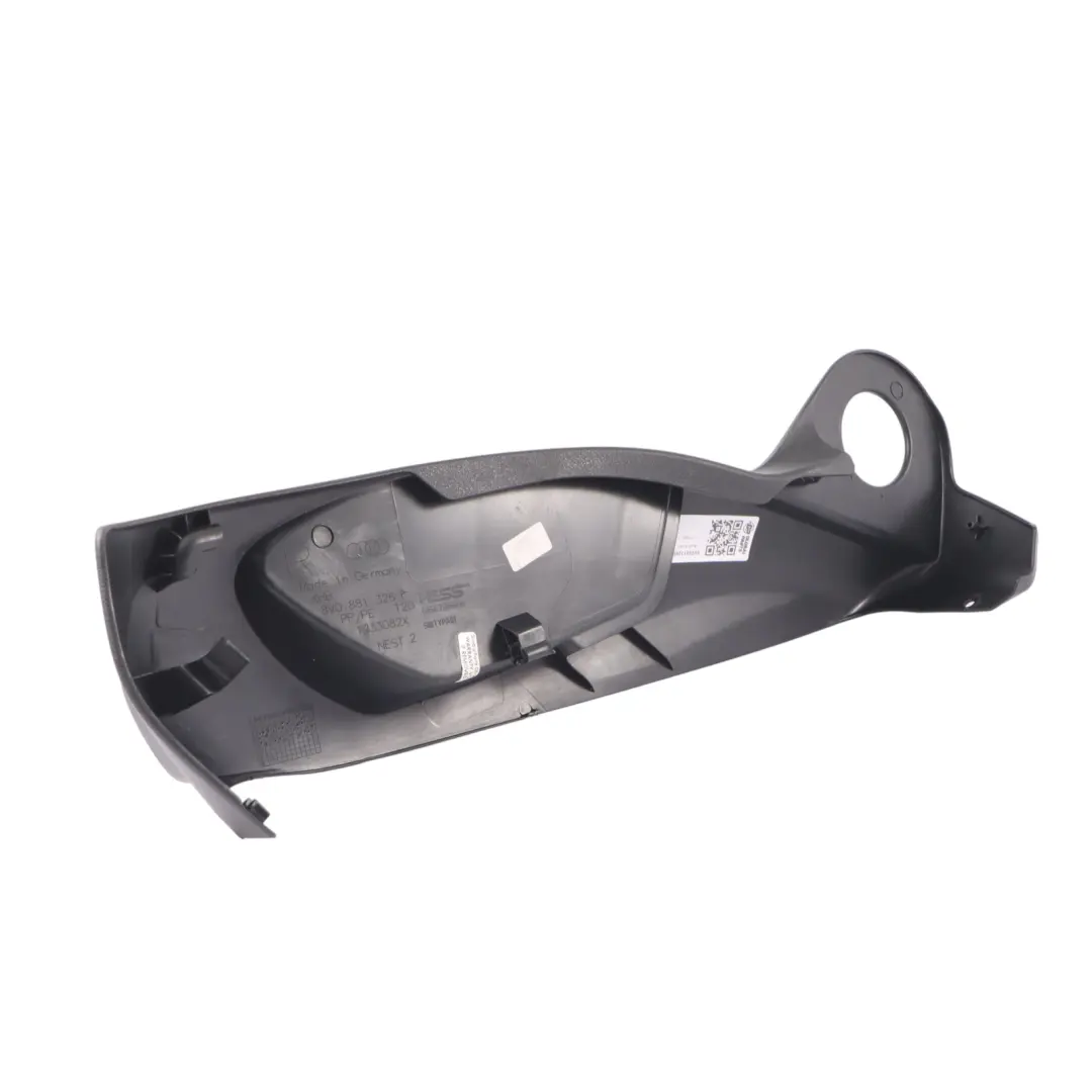 Audi A3 8V Inner Seat Trim Panel Switch Cover Front Right O/S - SKU 8V0881326P - Part number 8V0881326P