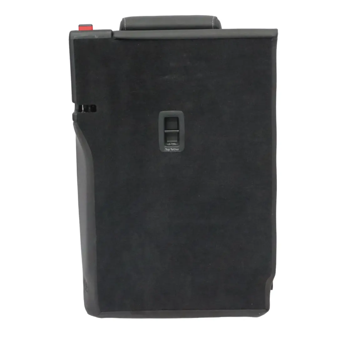 Audi A3 8V Seat Backrest Cover Rear Left N/S Leather Fabric Soul Black Silver - SKU 8V0885805H - Part number 8V0885805H