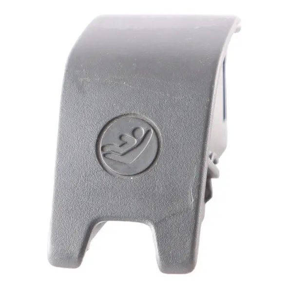 Audi A3 8V Rear Seat Isofix Cover Bench Guide Bracket Mount Trim Black - SKU 8V0887187 - Part number 8V0887187