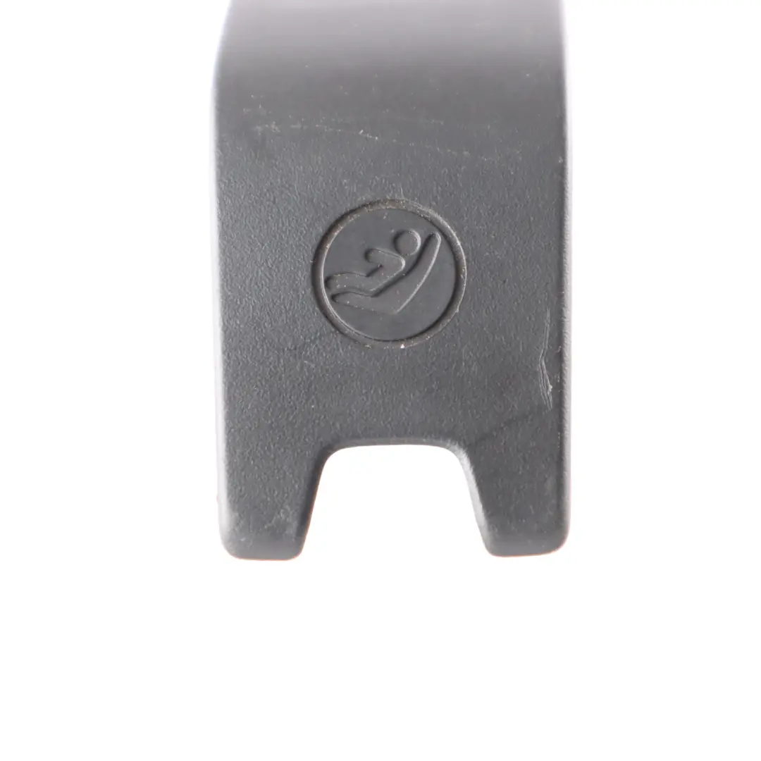 Isofix Cover Bench Guide Bracket Mount Trim Black to Audi A3 8V Rear Seat with Part number 8V0887187 Audi A3 8V Rear Seat Isofix Cover Bench Guide Bracket Mount Trim Black - SKU 8V0887187 - Part number 8V0887187
