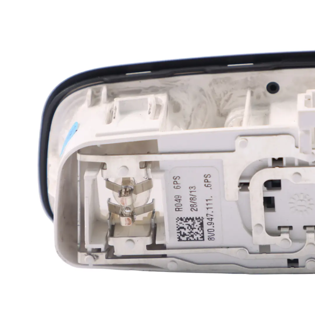 Innenraum Dachleuchte Panel schwarz hinten Leselampe für Audi A3 8V mit Teilenummer 8V0947111 Audi A3 8V Innenraum Dachleuchte Panel schwarz hinten Leselampe - SKU 8V0947111 - Teilenummer 8V0947111