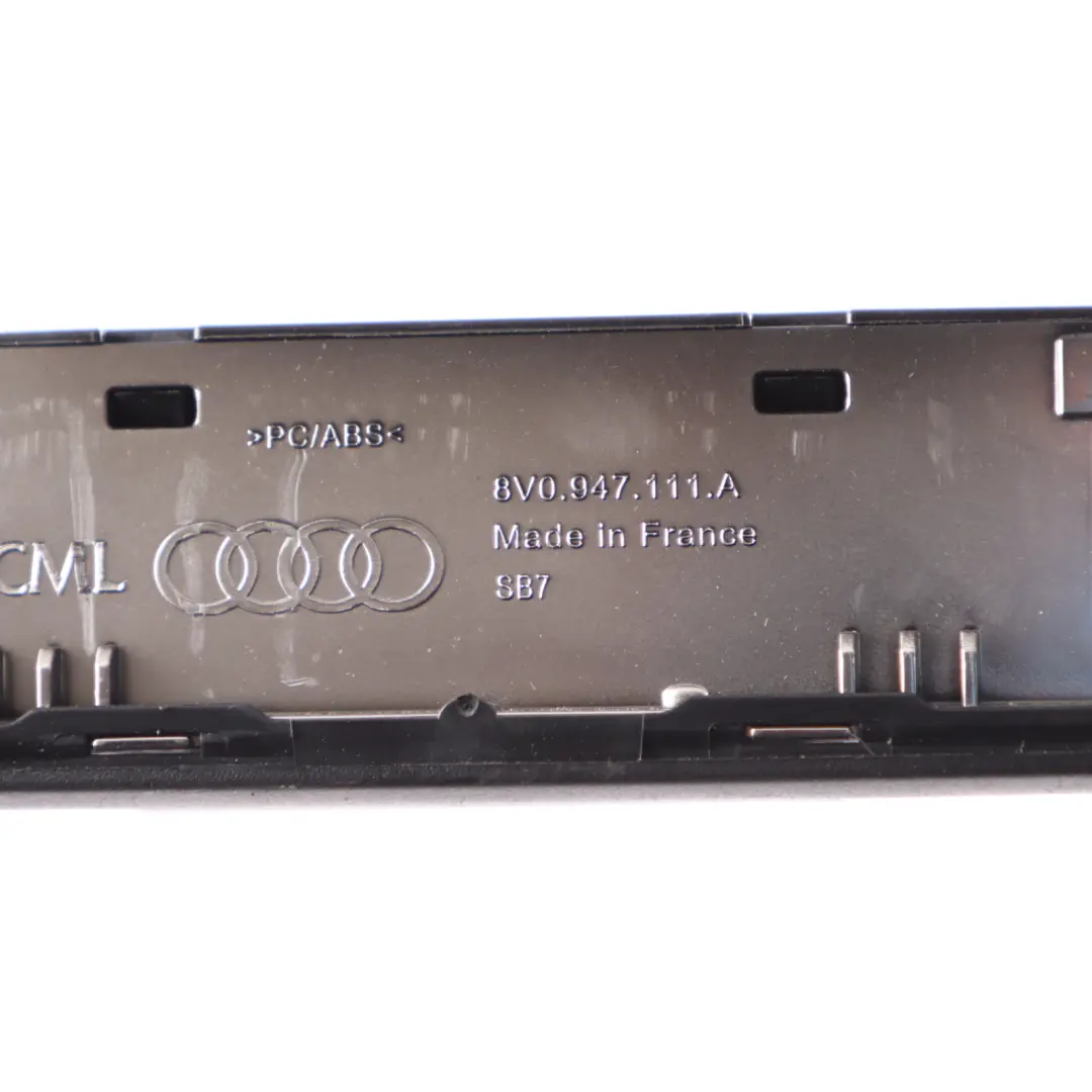  Roof Light Audi A3 8V Rear Reading Lamp Headlining Panel Light - SKU 8V0947111B - Part number 8V0947111B