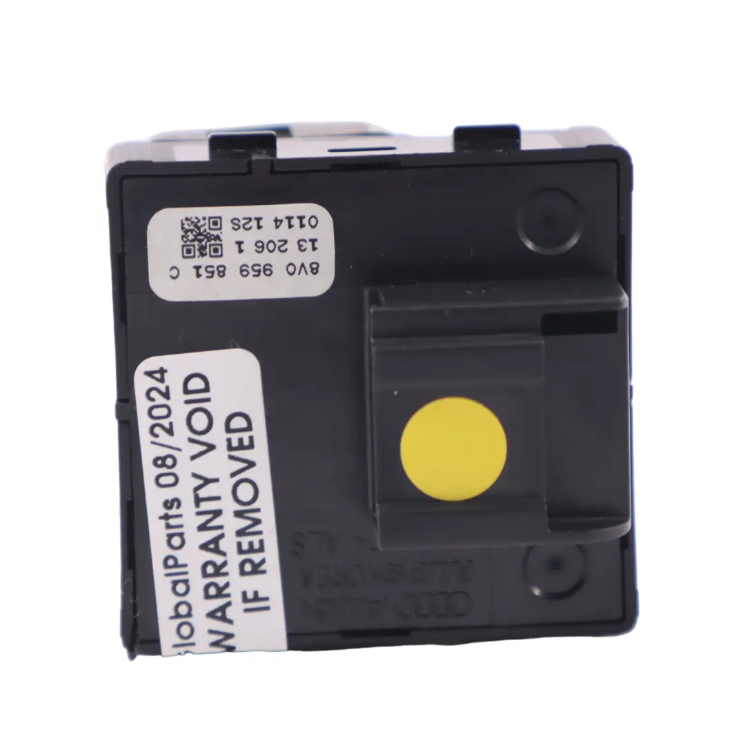 Audi A3 8V Front Window Glass Switch Driver's Side Control Panel - SKU 8V0959851C - Part number 8V0959851C