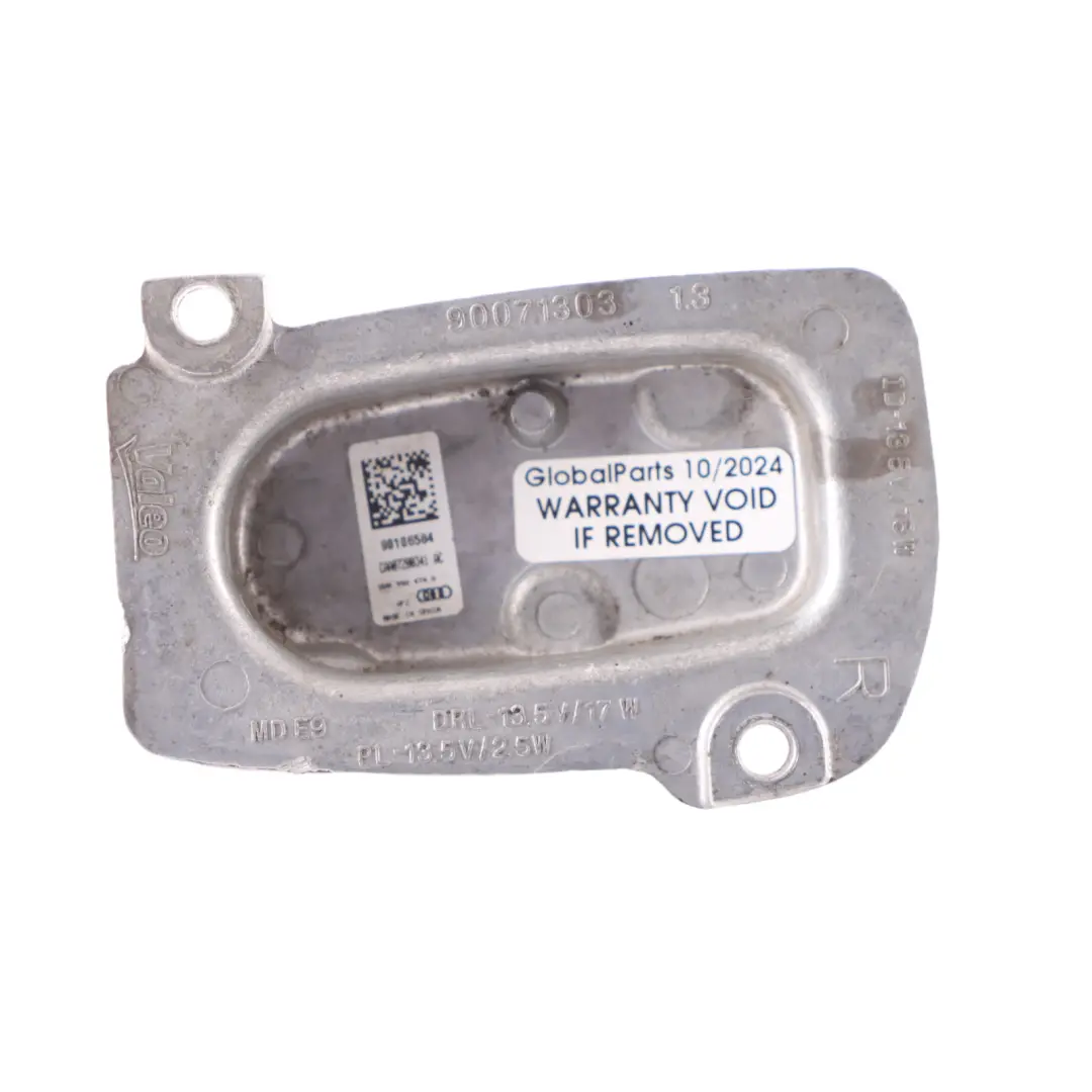 Audi A3 8V LED Front Headlight DRL Module Control Unit Right O/S - SKU 8V0998474A - Part number 8V0998474A
