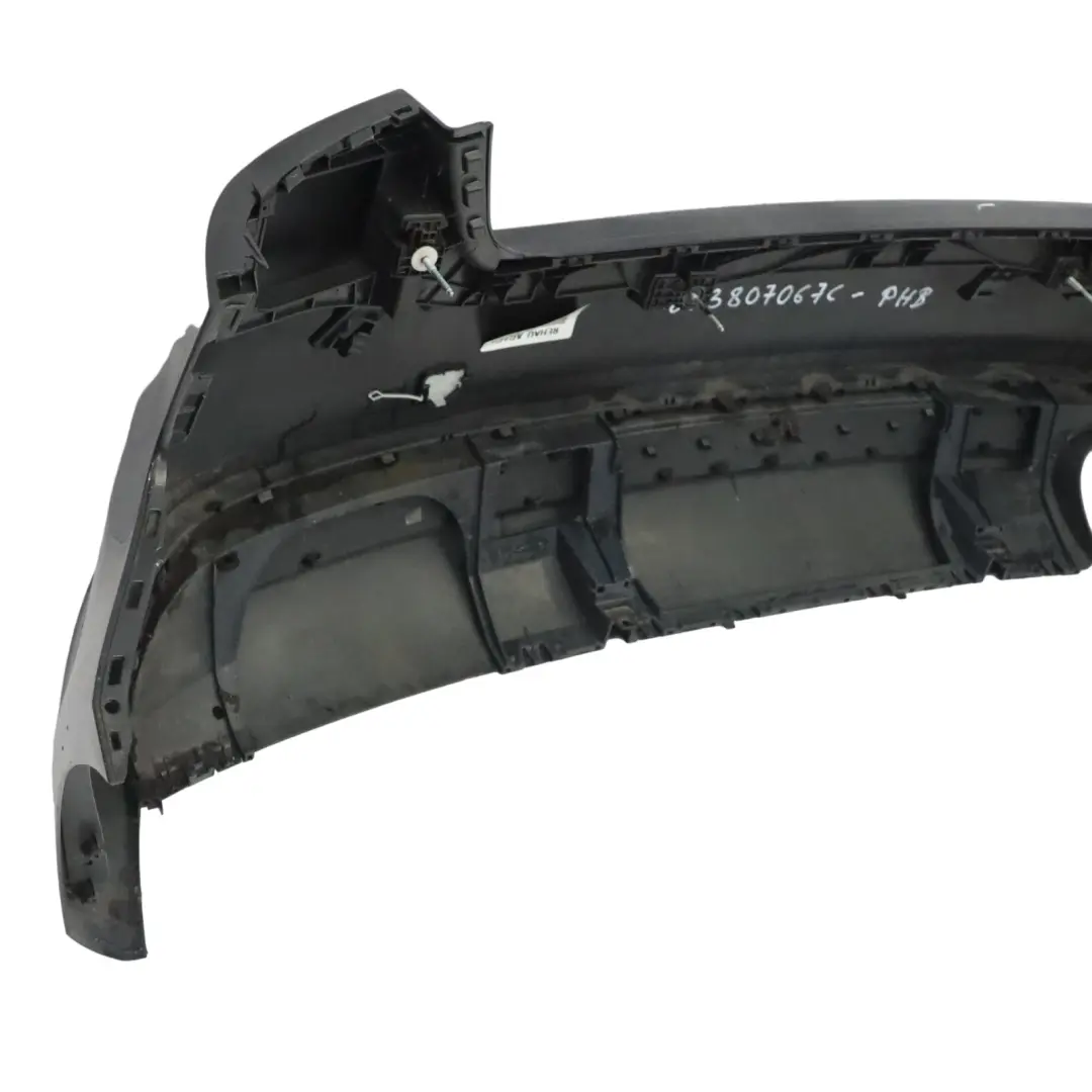 Audi A3 8V Rear Bumper Trim Panel Covering Phantom Black - Z9Y - SKU 8V3807067C-PHB - Part number 8V3807067C