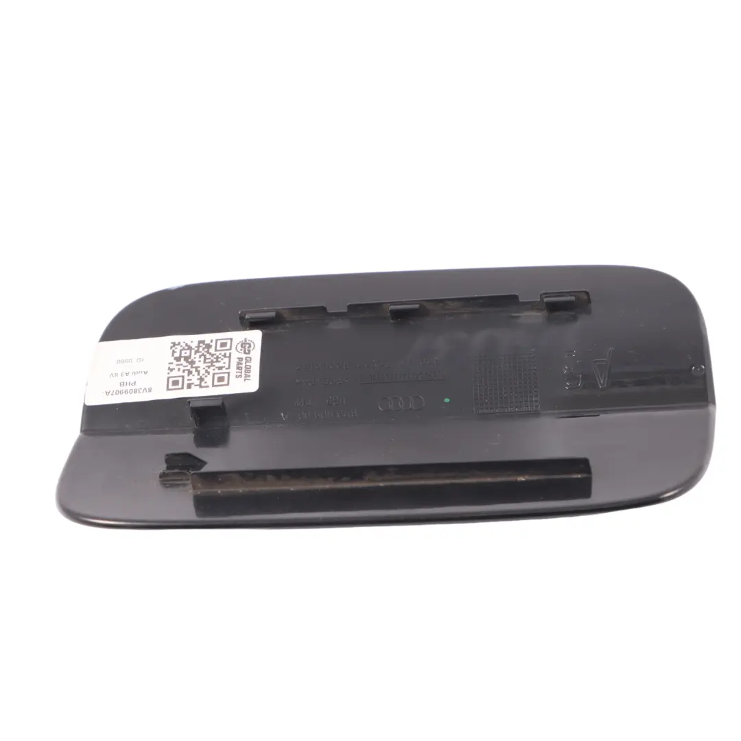 Audi A3 8V Riempimento carburante tappo a ribalta Phantom Black Z9Y - SKU 8V3809907A-PHB - Numero di parte 8V3809907A