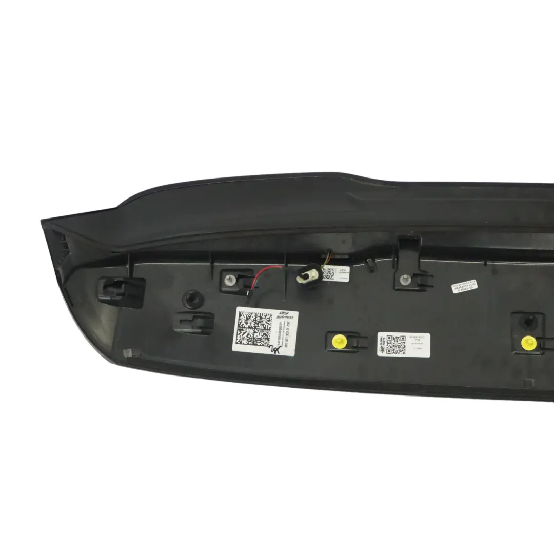 Audi A3 8V Spoiler trasero Boot Trunk Lid Panel Phantom Negro Z9Y - SKU 8V3827933D-PHB - Número de pieza 8V3827933D