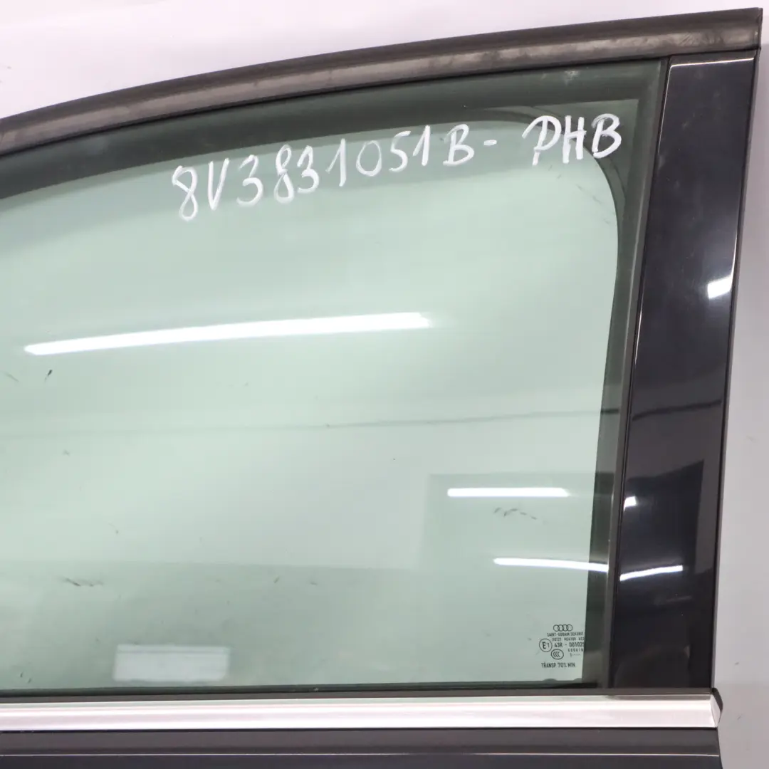 Audi A3 8V 3D Hatchback Drzwi Lewe Przednie Phantom Black Czarny - Z9Y - SKU 8V3831051B-PHB - Numer Części 8V3831051B