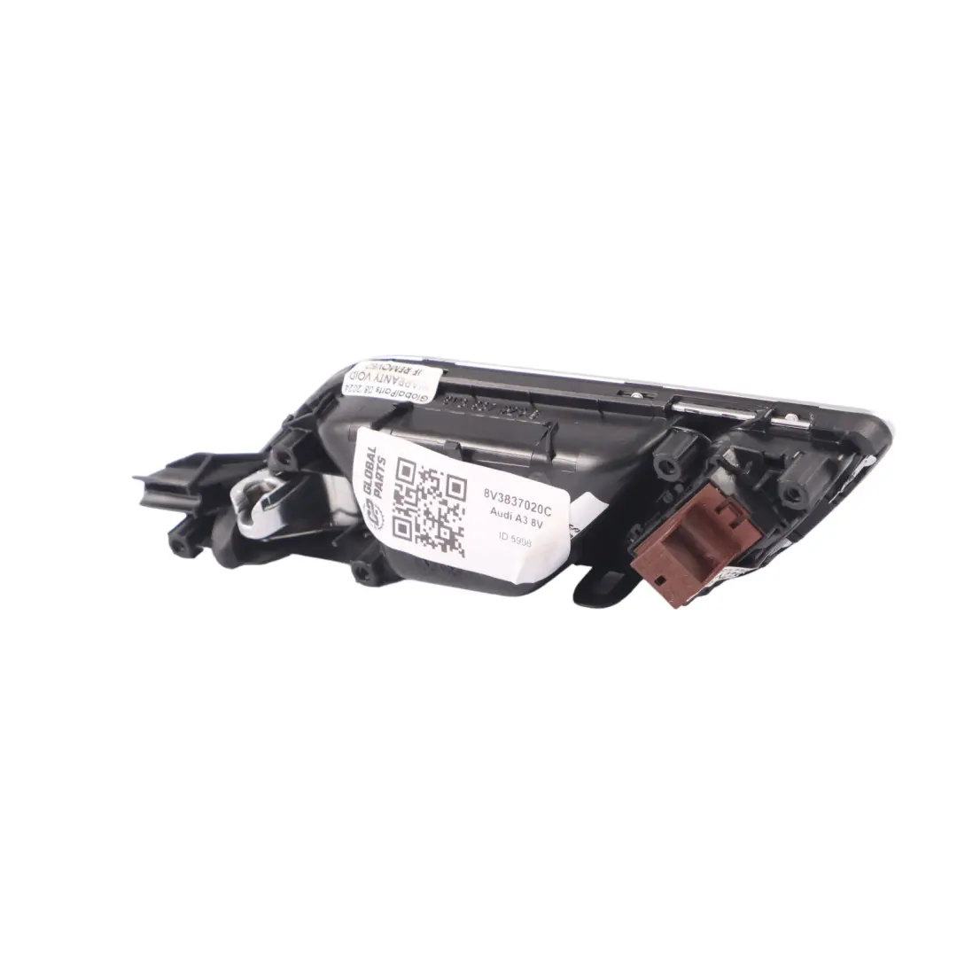 Audi A3 8V Manija de la puerta interior delantera derecha Grab Tire - SKU 8V3837020C - Número de pieza 8V3837020C